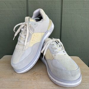 Deckers X-Lab KO-Z Gray Suede Sheepskin Lined Shoes 1118800 Mens Size 12